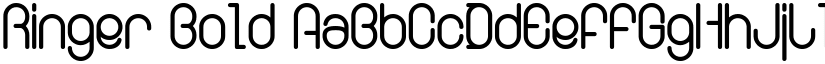 Ringer Bold font