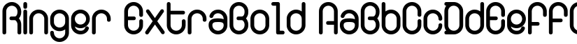 Ringer ExtraBold font