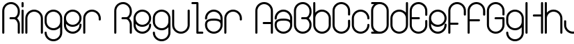 Ringer Regular font