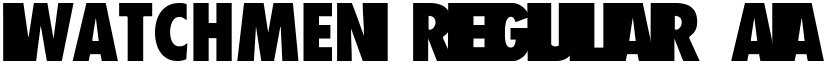 wATCHMEn Regular font