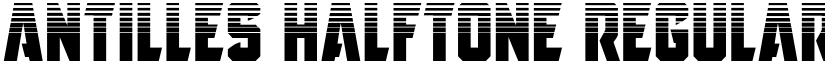 Antilles Halftone Regular font
