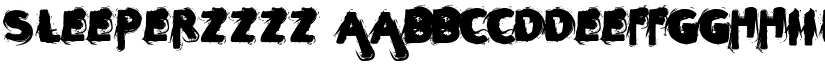 sleeperzzzz font