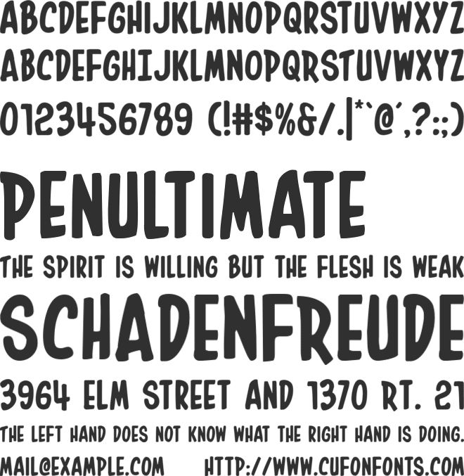 In-House Edition font preview