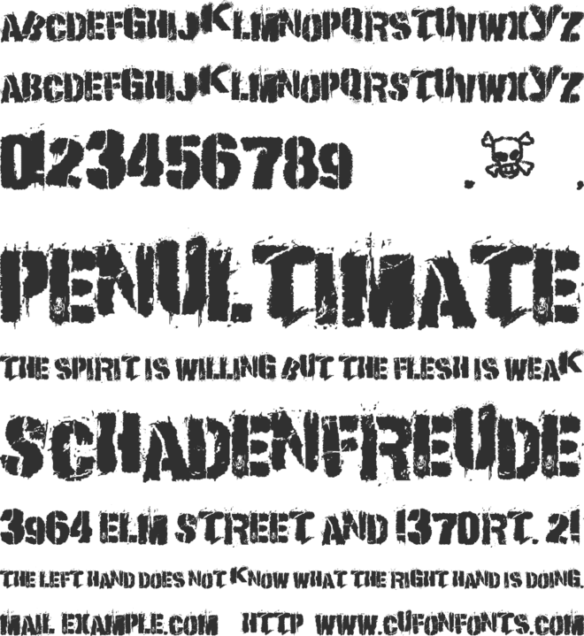 If font preview