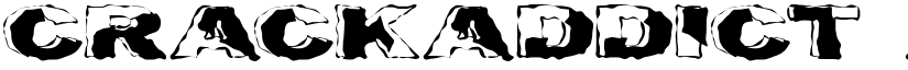 Crackaddict font