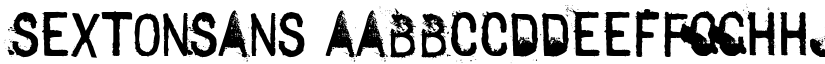 Sexton Sans font download