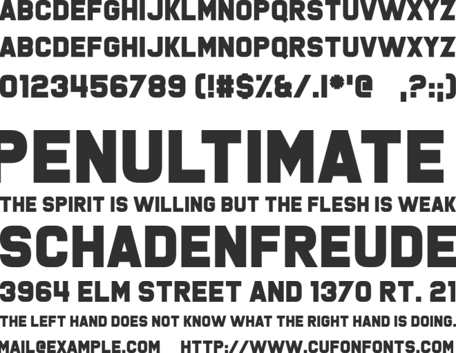 Boomer Tantrum font preview