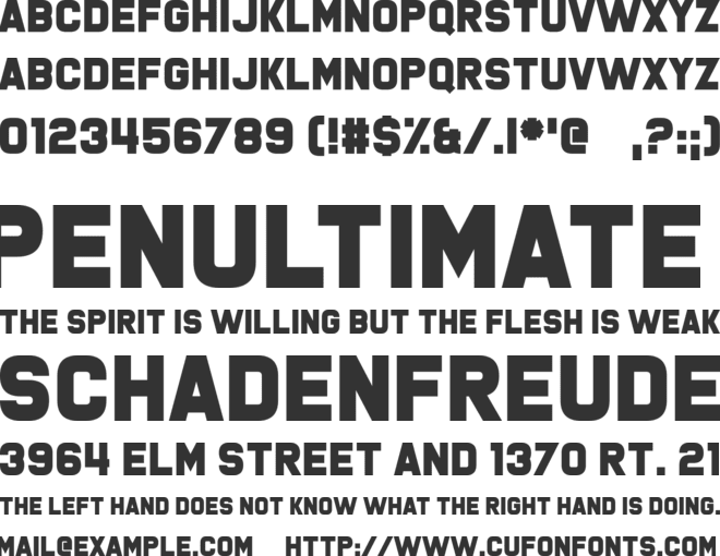 Boomer Tantrum font preview