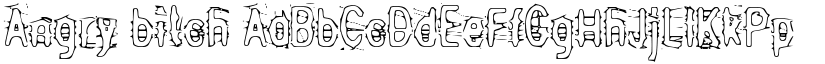 Angry Bitch font download