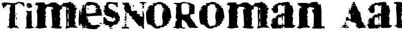 TimesNoRoman font