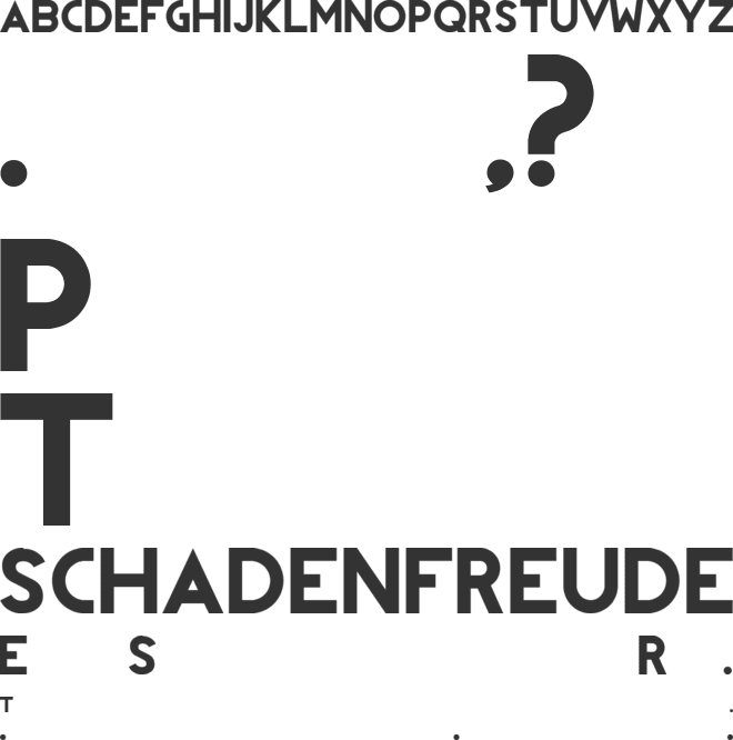 REVOLUTION font preview