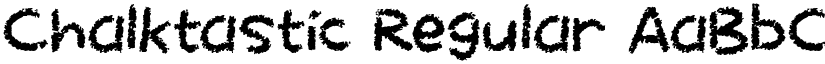 Chalktastic Regular font