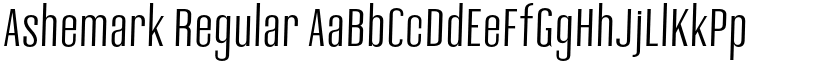 Ashemark Regular font