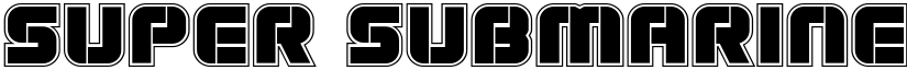 Super Submarine Academy Regular font