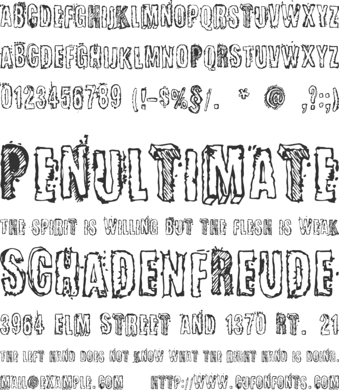 Certto Headline font preview