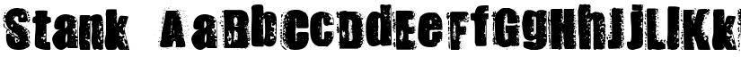 Stank font