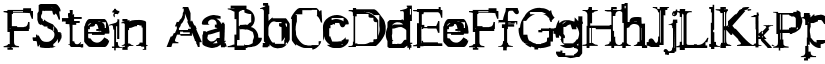 F-Stein font download