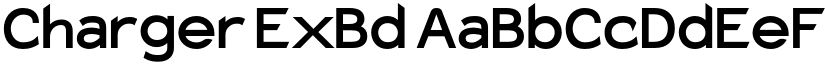Charger ExBd font