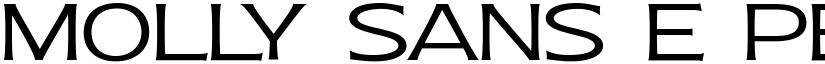 Molly Sans E PERSONAL Light font