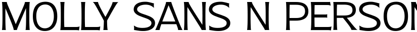 Molly Sans N PERSONAL Light font