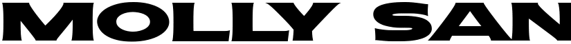 Molly Sans XE PERSONAL Black font