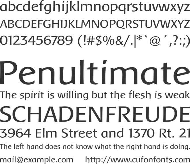 Baar Metanoia font preview