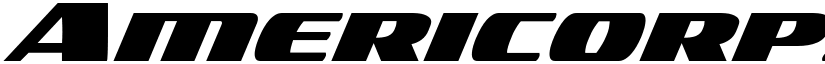 Americorps Expanded Expanded font