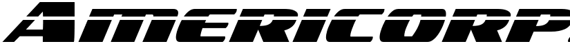 Americorps Laser Expanded Expanded font