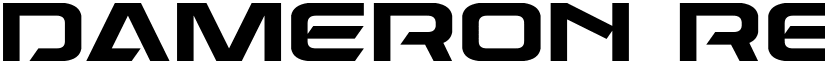 Dameron Regular font