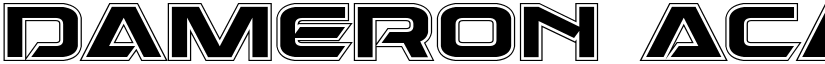 Dameron Academy Regular font