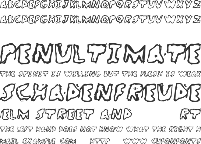 WatchBreaker font preview