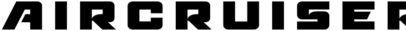 Aircruiser Title Regular font