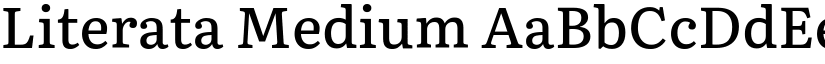 Literata Medium font