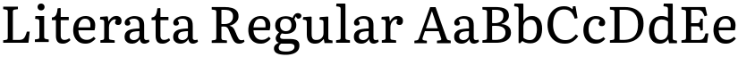 Literata Regular font