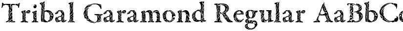Tribal Garamond Regular font