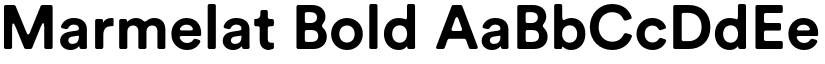 Marmelat Bold font