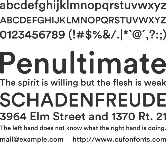 Marmelat font preview