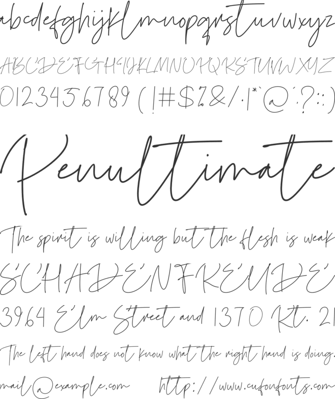 Le Festin font preview