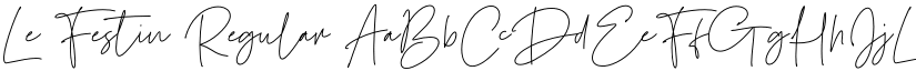 Le Festin Regular font