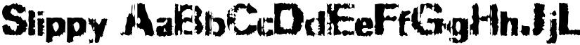 Slippy font