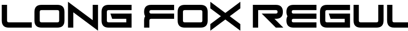 Long Fox Regular font
