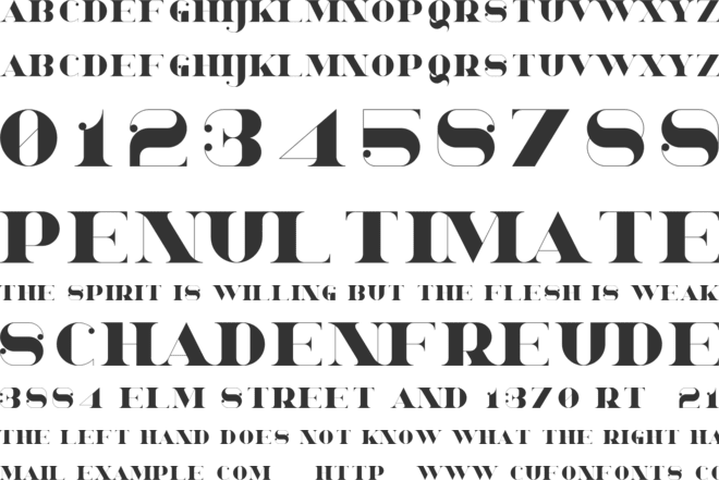 Dream font preview