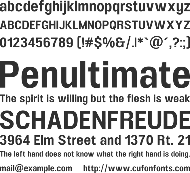 UFont font preview