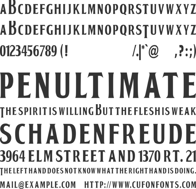 BOOTLE font preview