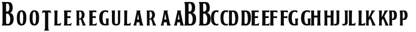 BOOTLE font download