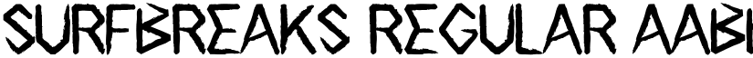 Surfbreaks Regular font