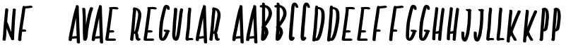 NF-Avae Regular font