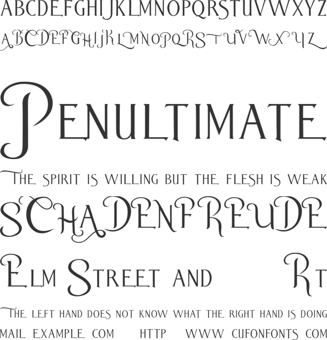 BeautyoftheBeast font preview