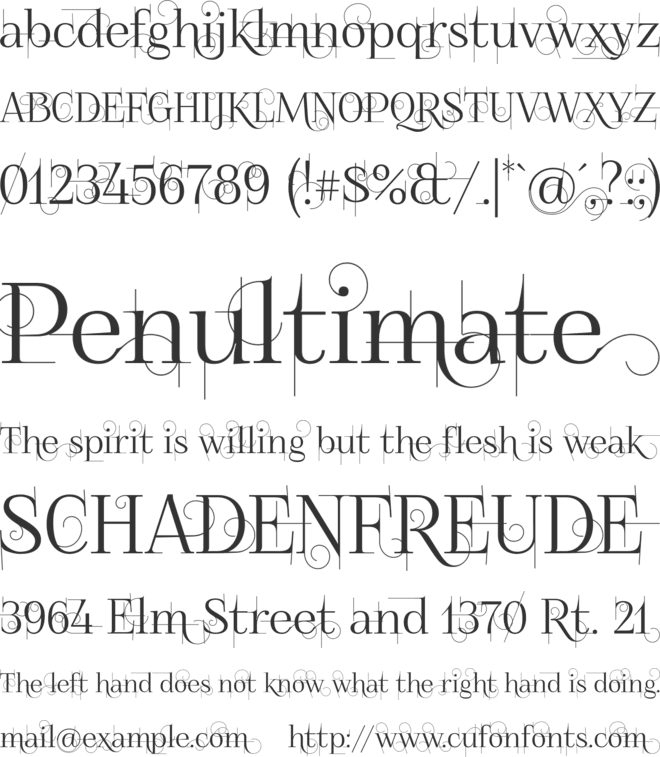 FoglihtenNo04 font preview