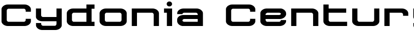 Cydonia Century Regular font